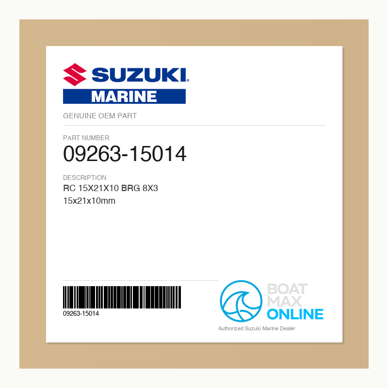 Suzuki OEM Part 09263-15014 - BoatMax Online