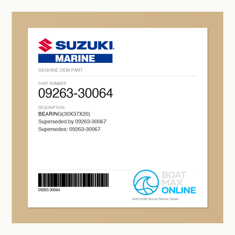 Suzuki OEM Part 09263-30064 - BoatMax Online