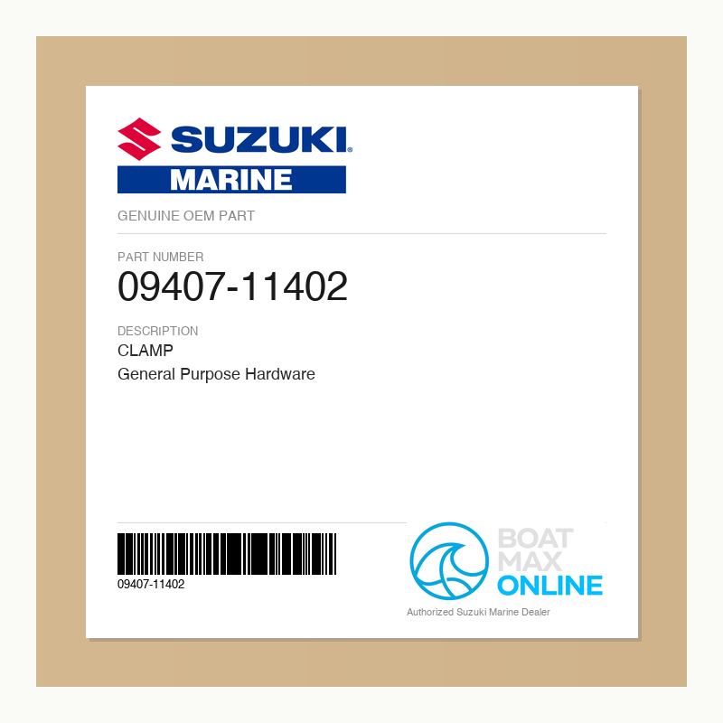 Suzuki OEM Part 09407-11402 - BoatMax Online