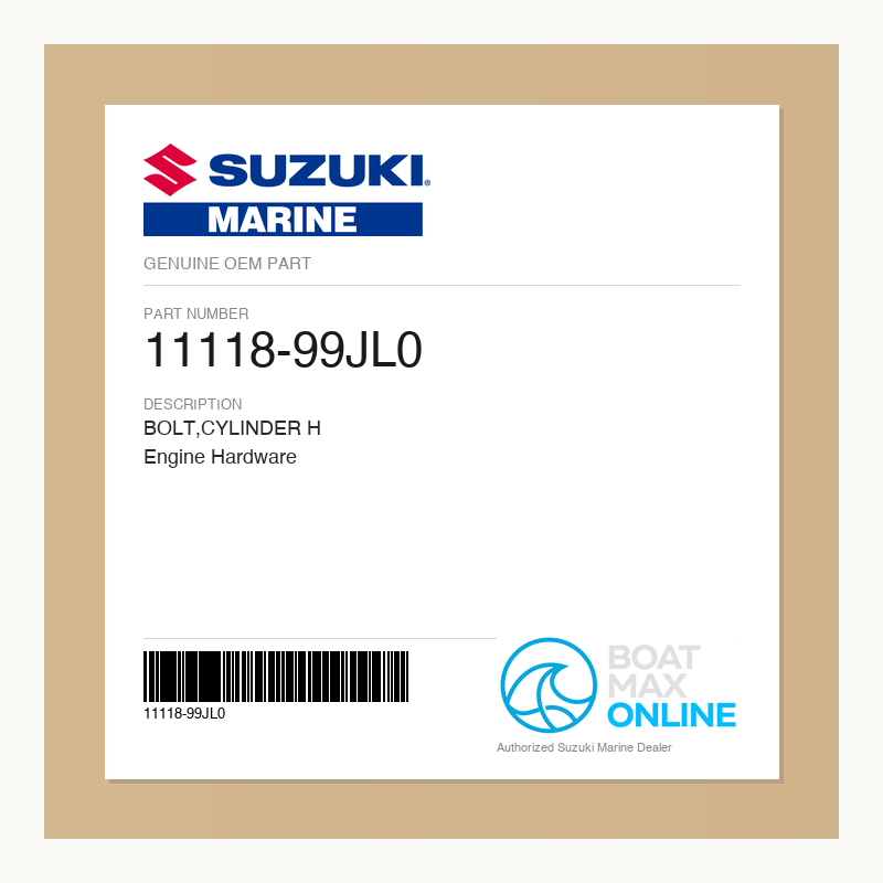 Suzuki OEM Part 11118-99JL0 - BoatMax Online