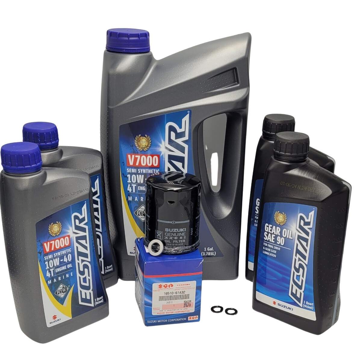 Suzuki Outboard Complete Oil Change - DF115A/115B/140A/140B