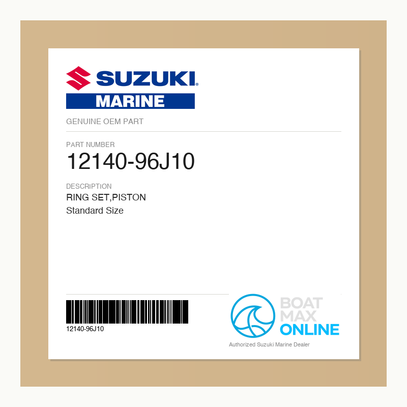 Suzuki OEM Part 12140-96J10 - BoatMax Online
