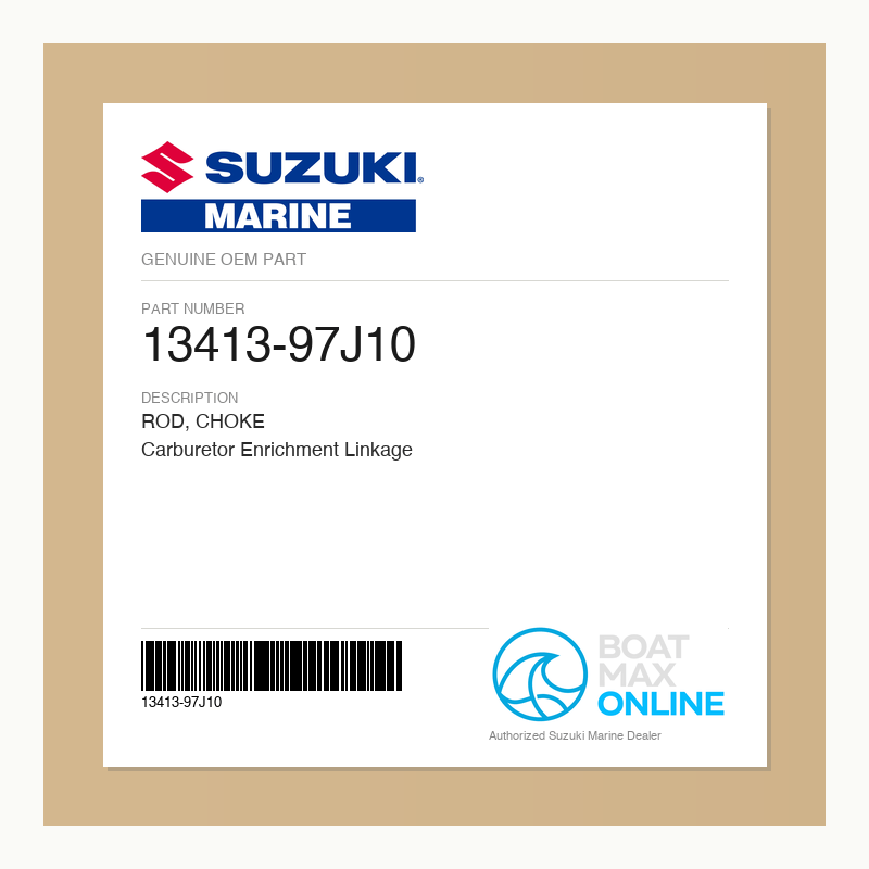 Suzuki OEM Part 13413-97J10 - BoatMax Online