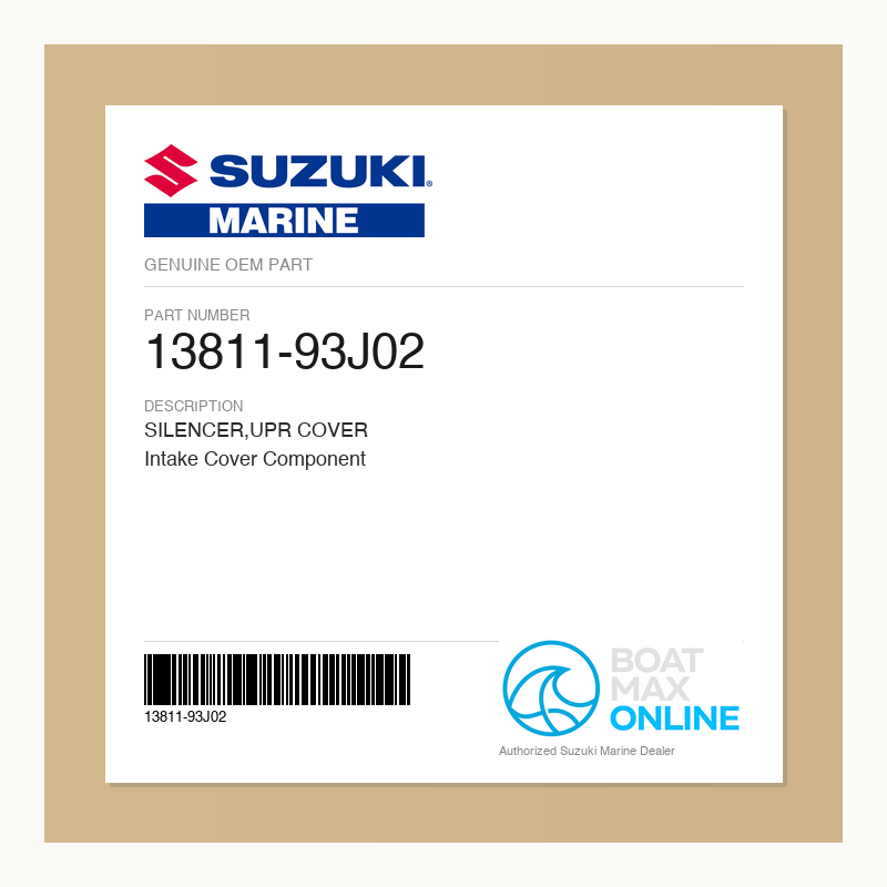 Suzuki OEM Part 13811-93J02 - BoatMax Online