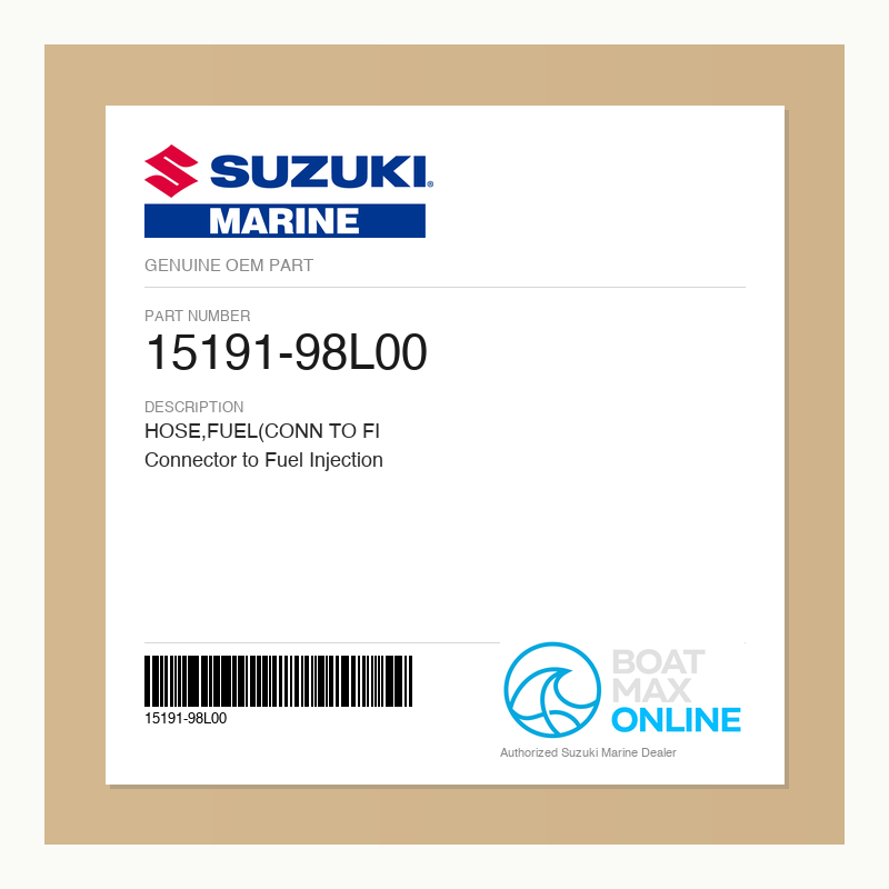 Suzuki OEM Part 15191-98L00 - BoatMax Online