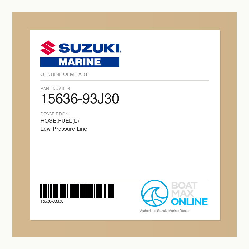 Suzuki OEM Part 15636-93J30 - BoatMax Online