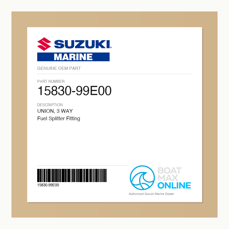 Suzuki OEM Part 15830-99E00 - BoatMax Online