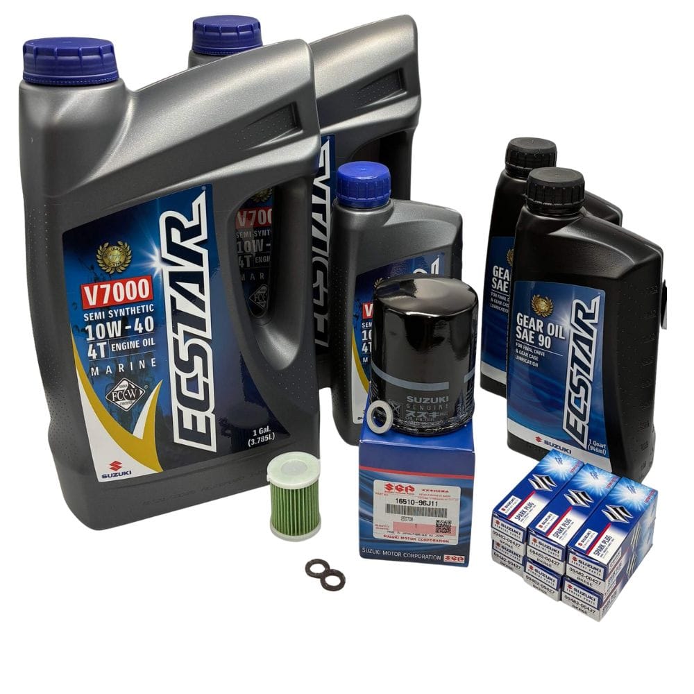 Suzuki Outboard -100 Hour- Complete Oil Change Kit - DF200/225/250
