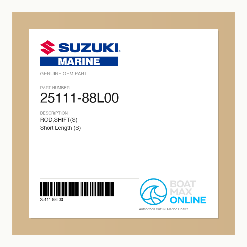 Suzuki OEM Part 25111-88L00 - BoatMax Online