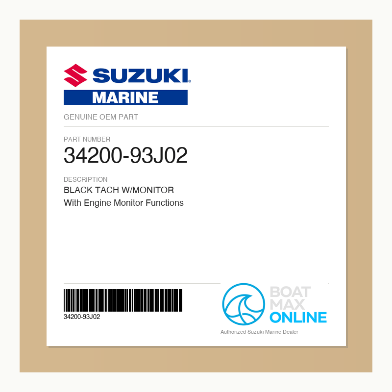 Suzuki OEM Part 34200-93J02 - BoatMax Online