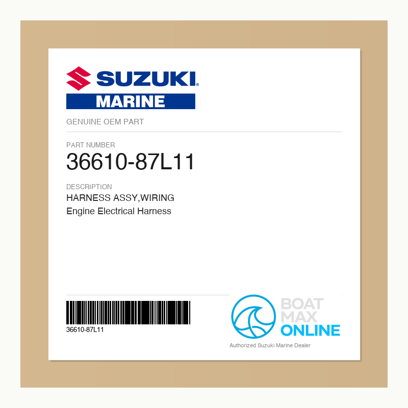 Suzuki OEM Part 36610-87L11 - BoatMax Online