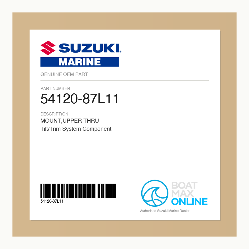 Suzuki OEM Part 54120-87L11 - BoatMax Online