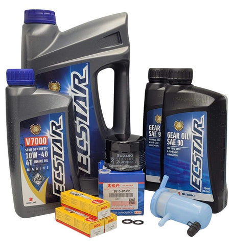 Suzuki Outboard -100 Hour- Complete Oil Change Kit 60A/70