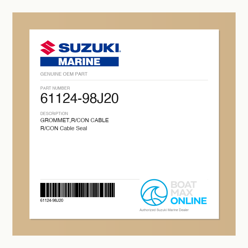 Suzuki OEM Part 61124-98J20 - BoatMax Online