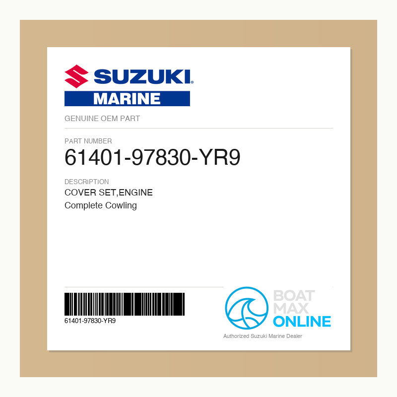 Suzuki OEM Part 61401-97830-YR9 - BoatMax Online