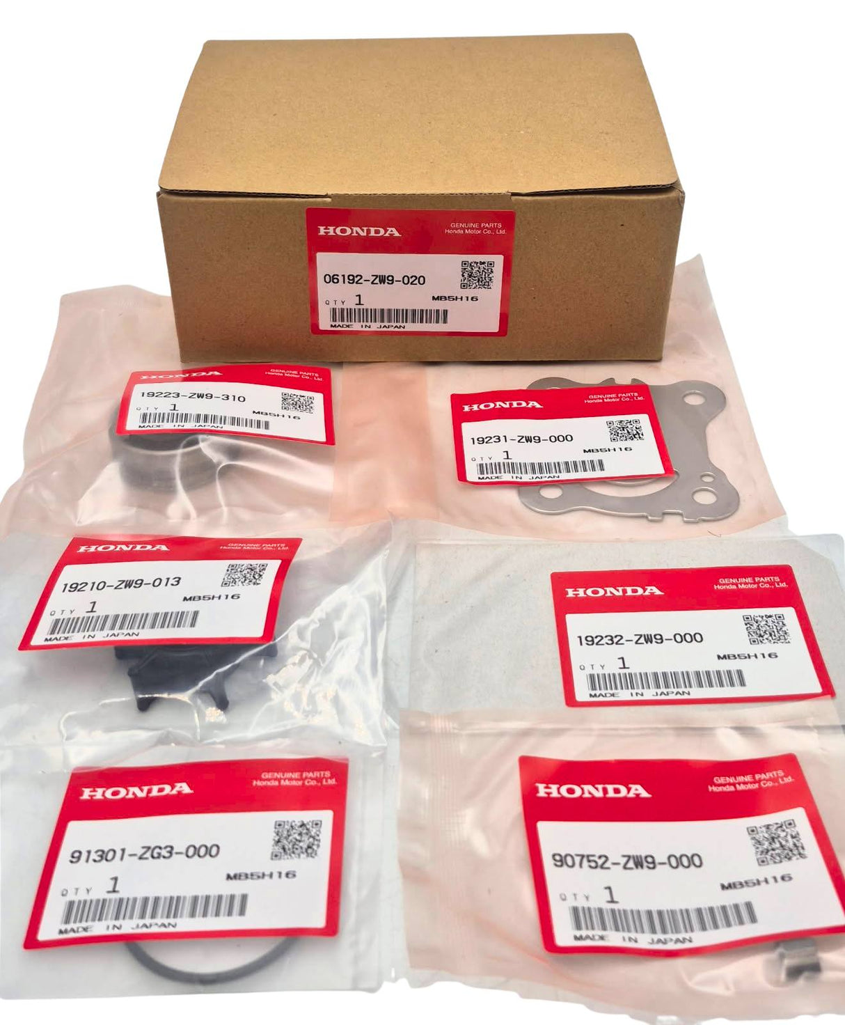 Honda Water Pump Repair Kit - BF8D/BF9.9D