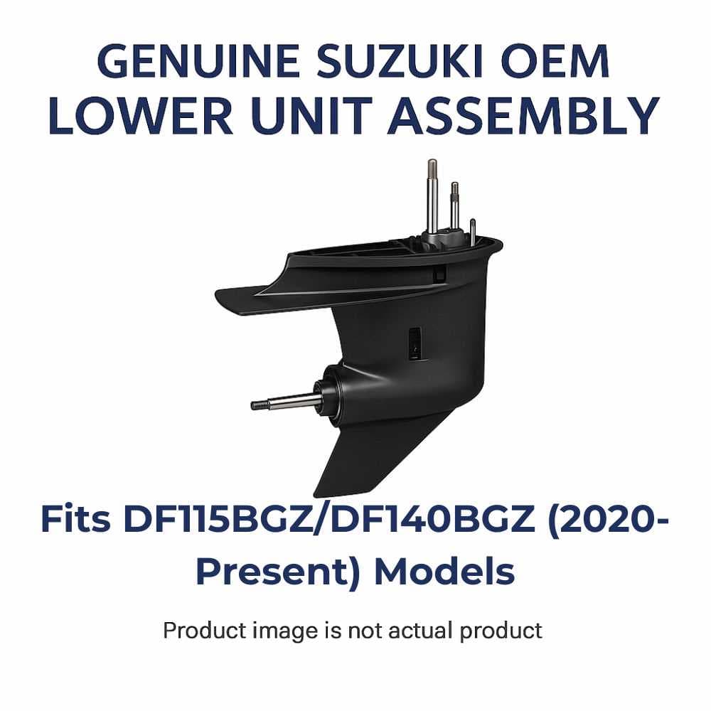 Suzuki DF115BGZ/DF140BGZ Complete Lower Unit Assembly (2020-Present) Counter Rotation