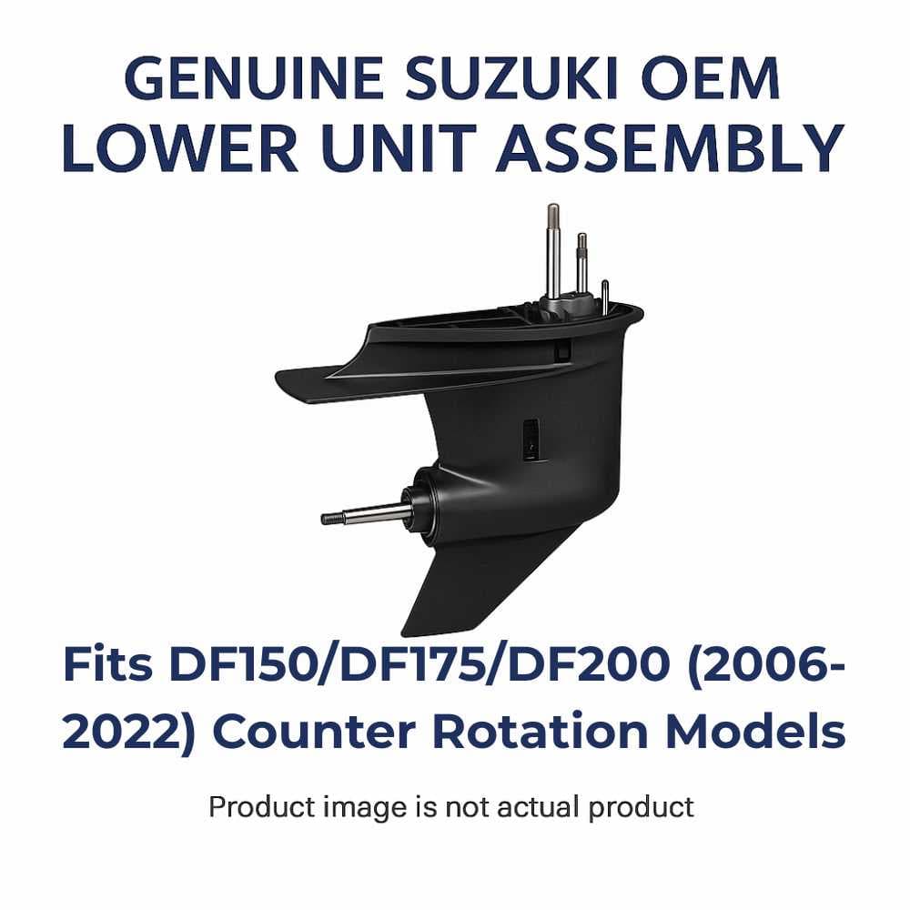 Suzuki DF150/DF175/DF200 Complete Lower Unit Assembly (2006-Present) Counter Rotation