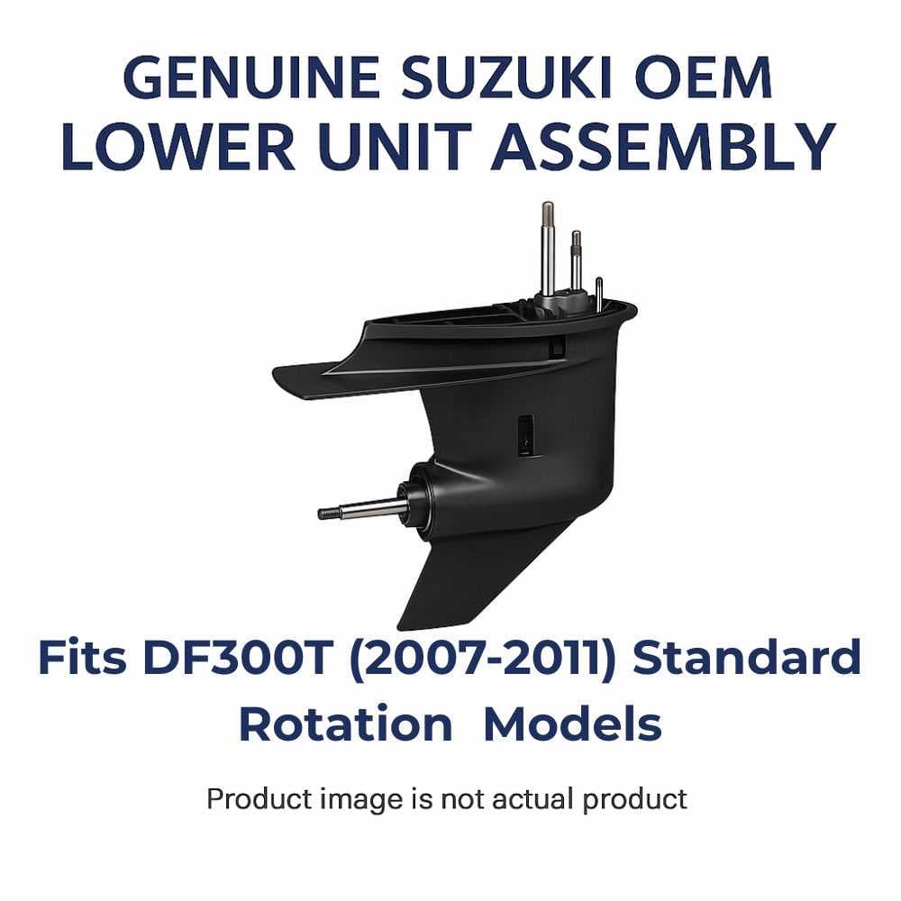 Suzuki DF300T Complete Lower Unit Assembly (2007-2011) Standard Rotation