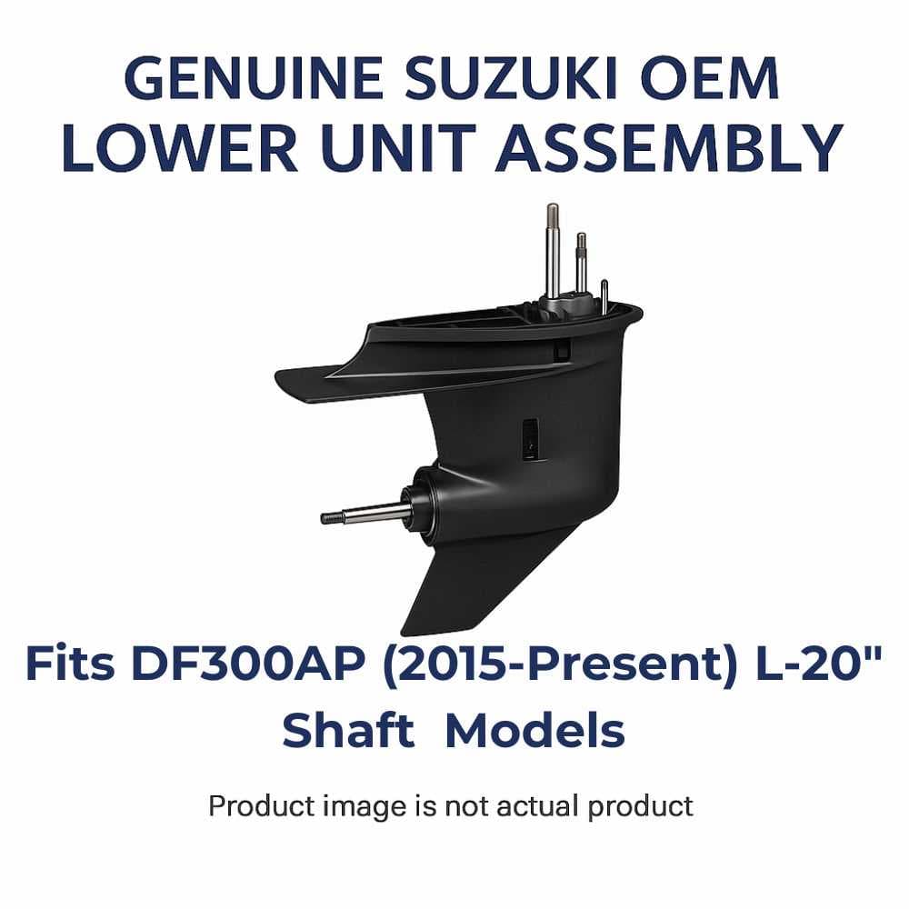 Suzuki DF300AP Complete Lower Unit Assembly (2015-Present) L-20" Shaft