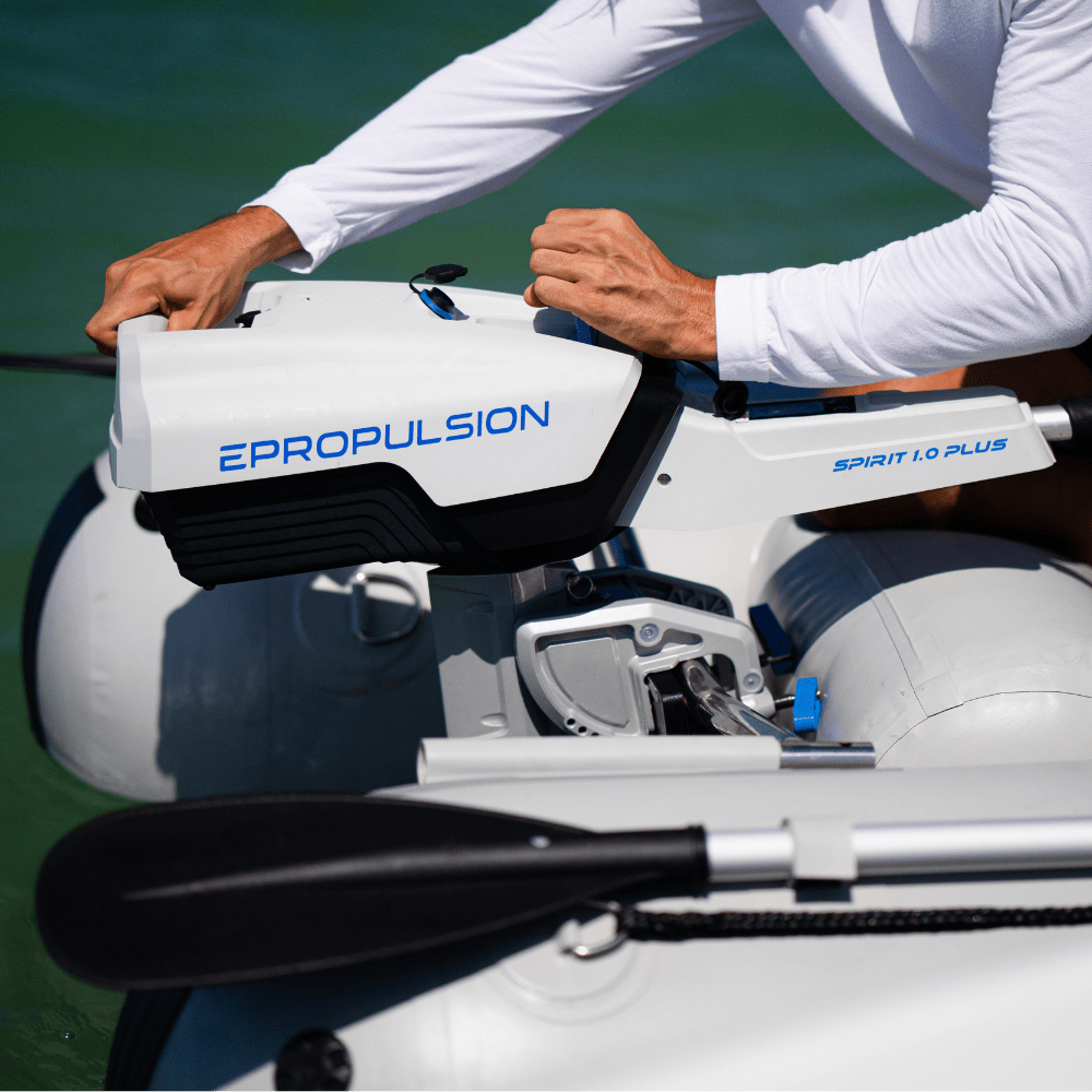 Epropulsion SPIRIT 1.0 Plus 3HP Electric Outboard Motor - Long Shaft Model