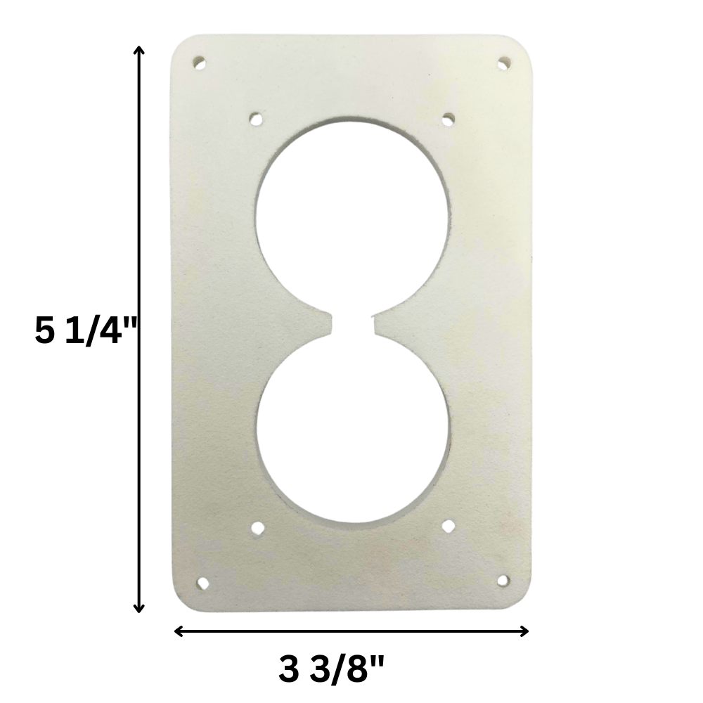 Suzuki Outboard Key Switch Mounting Plate – Single Key Switch