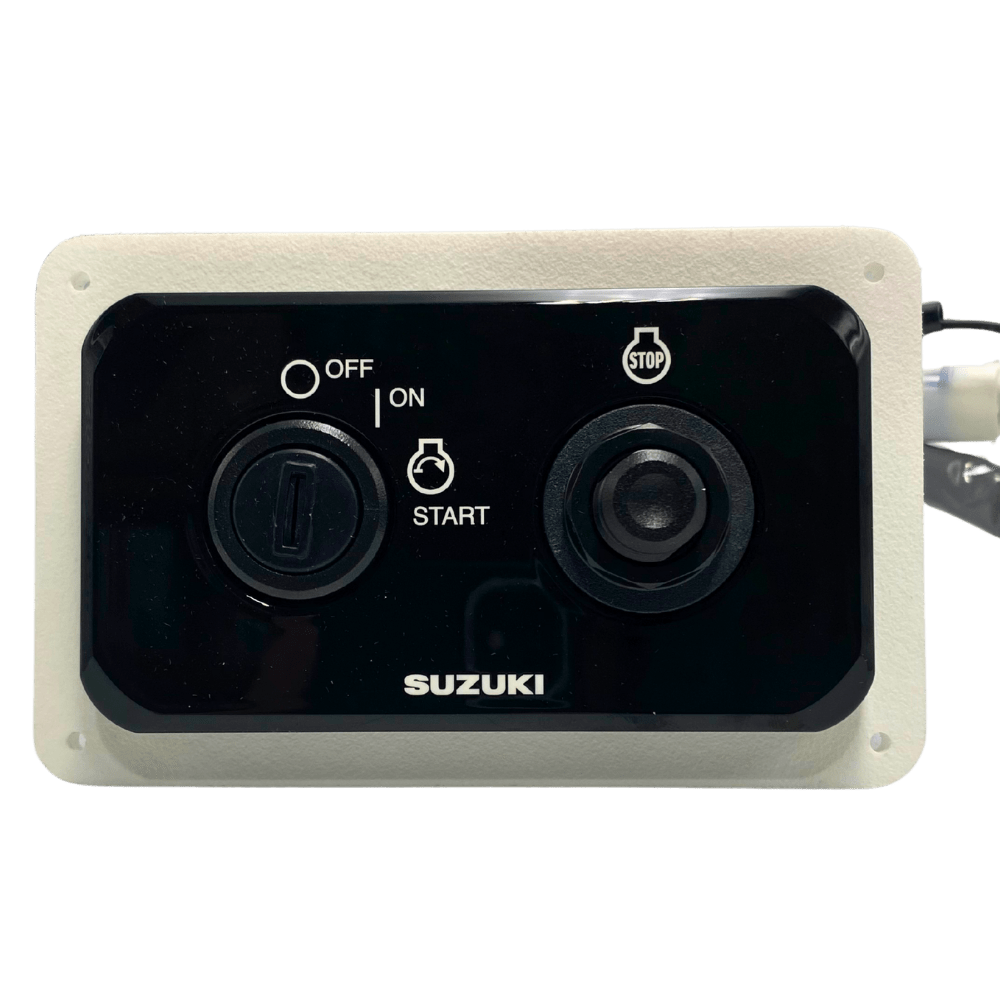 Suzuki Outboard Key Switch Mounting Plate – Single Key Switch