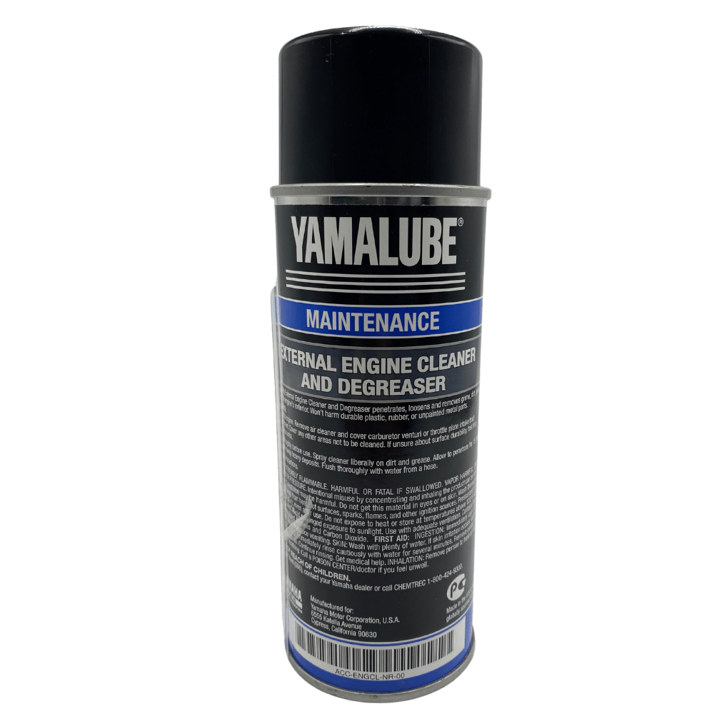 Yamaha External Engine Cleaner and Degreaser Label