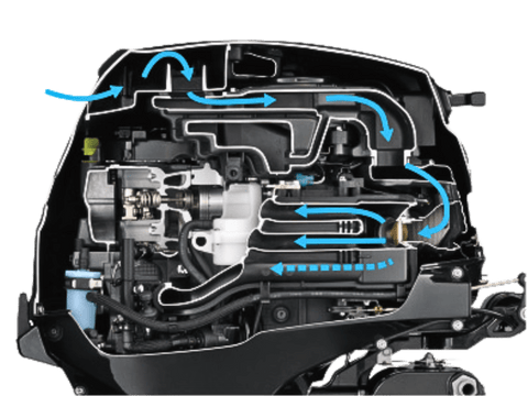 Direct Intake And Engine Cover Ventilation