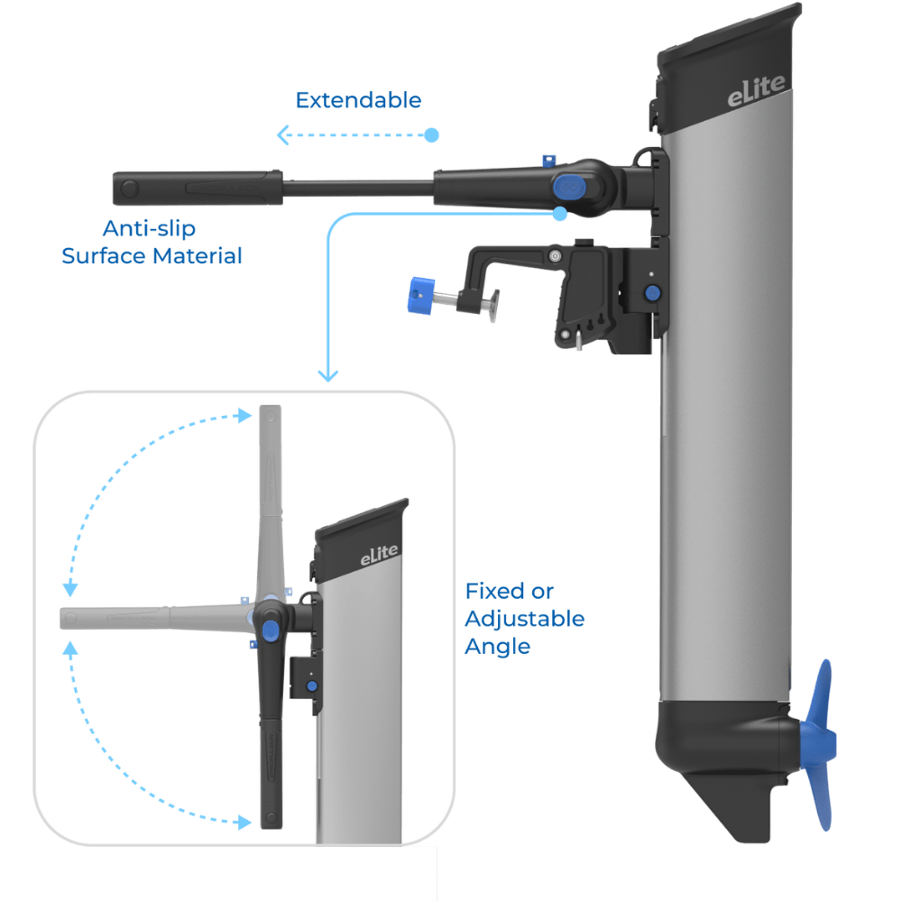 Epropulsion eLite 1.5HP Electric Outboard Motor - Long Shaft Model