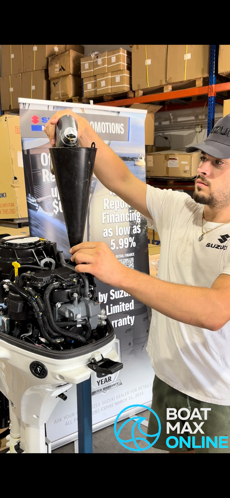 Suzuki Outboard Complete Oil Change 9.9HP, 15HP, 20HP