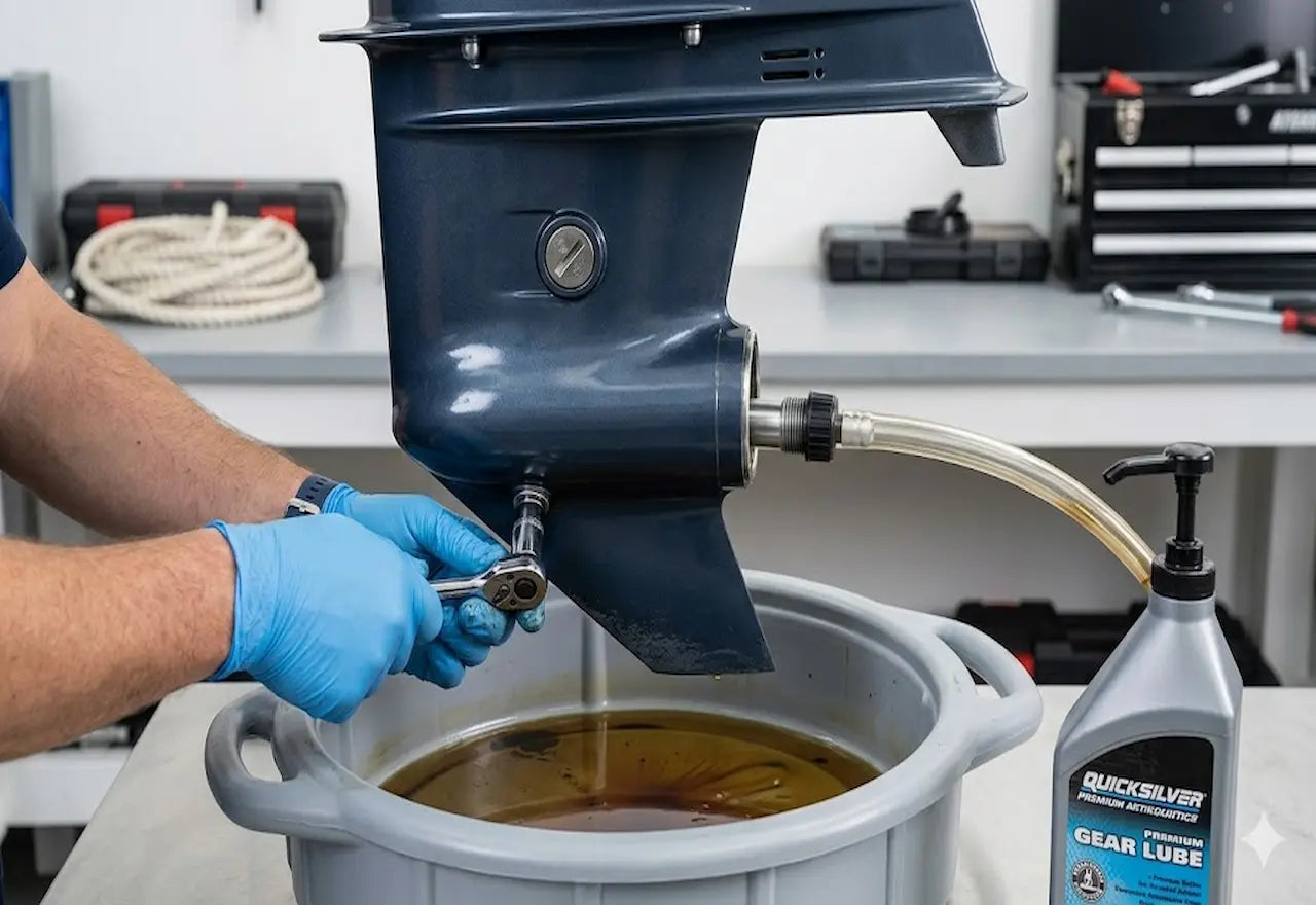 How to Change Lower Unit Gear Lube on Suzuki Outboards