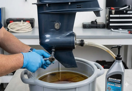 How to Change Lower Unit Gear Lube on Suzuki Outboards