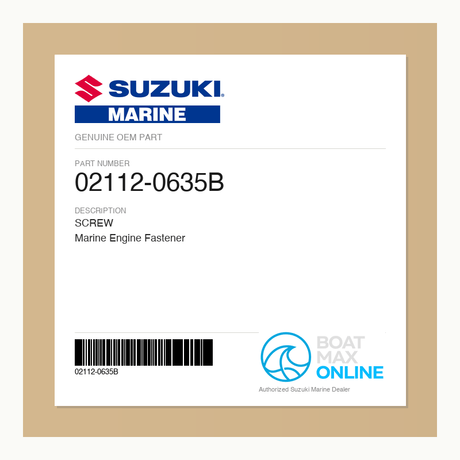 Suzuki OEM Part 02112-0635B - BoatMax Online
