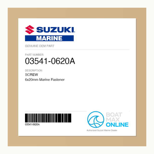 Suzuki OEM Part 03541-0620A - BoatMax Online