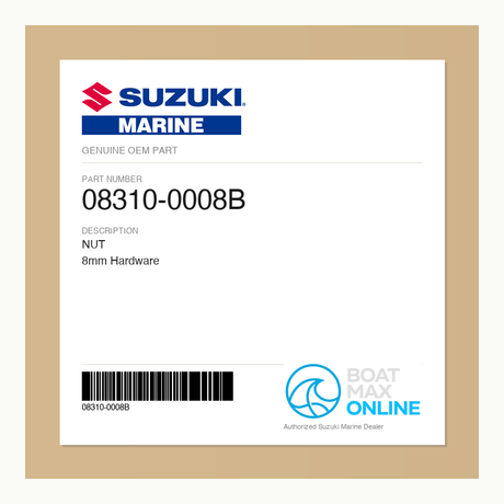 Suzuki OEM Part 08310-0008B - BoatMax Online