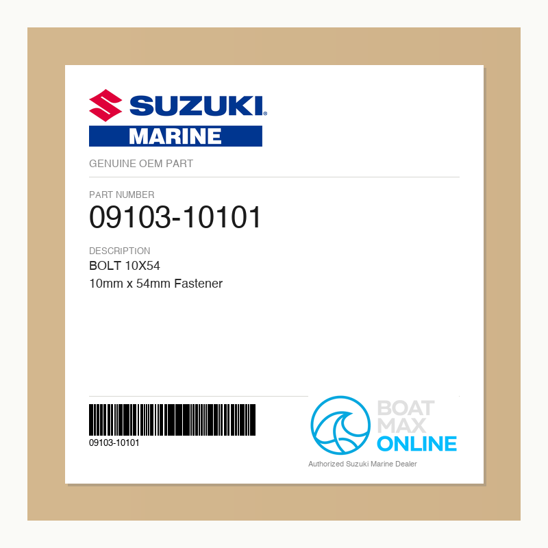 Suzuki OEM Part 09103-10101 - BoatMax Online