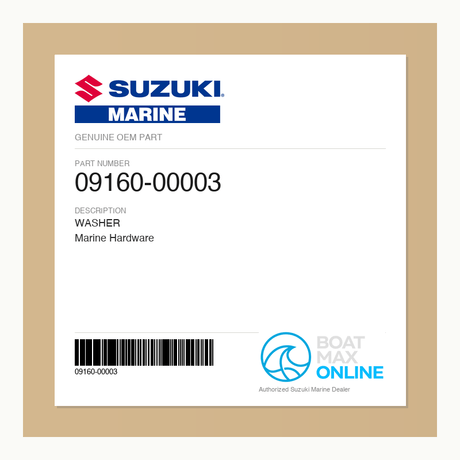 Suzuki OEM Part 09160-00003 - BoatMax Online