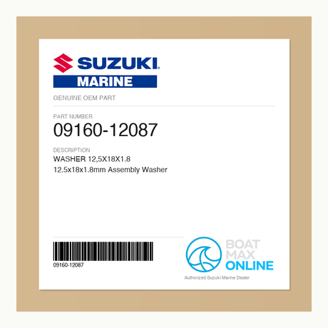 Suzuki OEM Part 09160-12087 - BoatMax Online