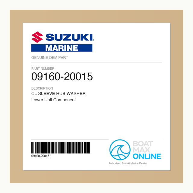 Suzuki OEM Part 09160-20015 - BoatMax Online