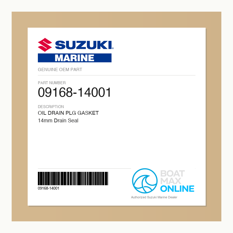 Suzuki OEM Part 09168-14001 - BoatMax Online