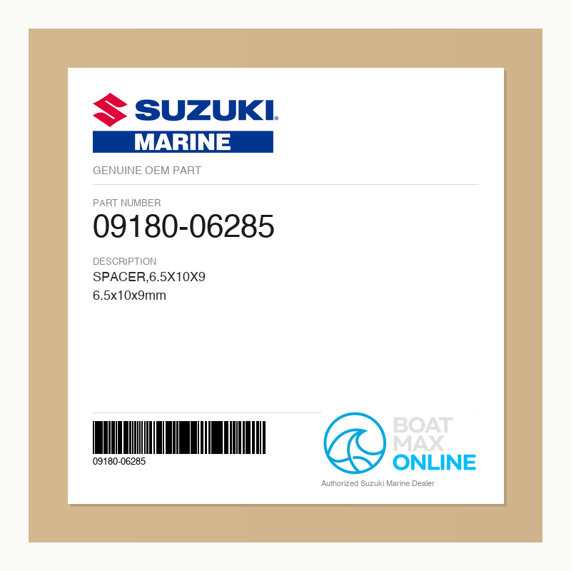 Suzuki OEM Part 09180-06285 - BoatMax Online