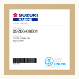 Suzuki OEM Part 09206-08001 - BoatMax Online