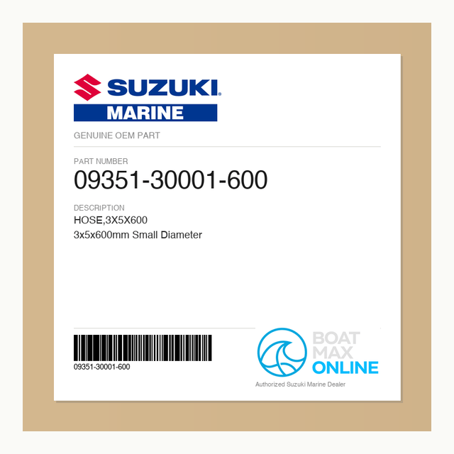 Suzuki OEM Part 09351-30001-600 - BoatMax Online