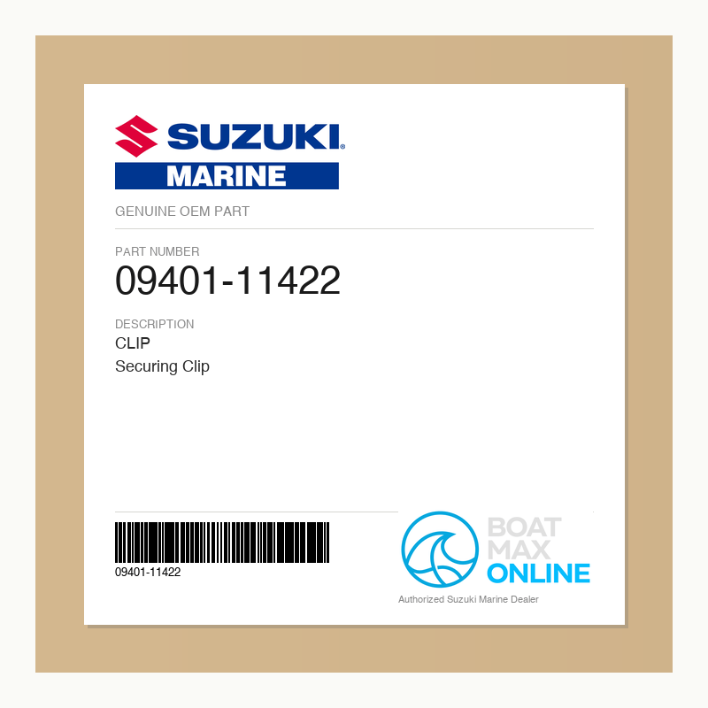 Suzuki OEM Part 09401-11422 - BoatMax Online