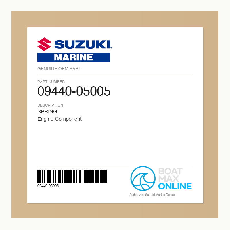 Suzuki OEM Part 09440-05005 - BoatMax Online