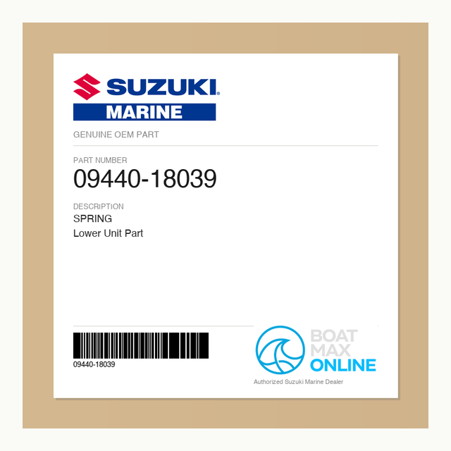 Suzuki OEM Part 09440-18039 - BoatMax Online