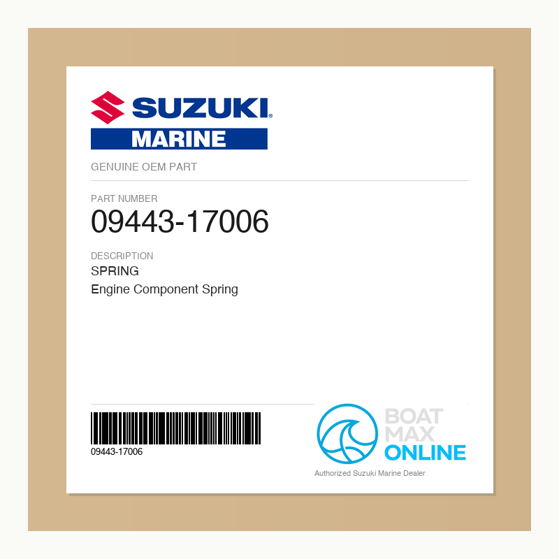 Suzuki OEM Part 09443-17006 - BoatMax Online