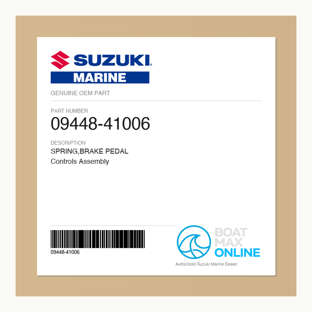 Suzuki OEM Part 09448-41006 - BoatMax Online