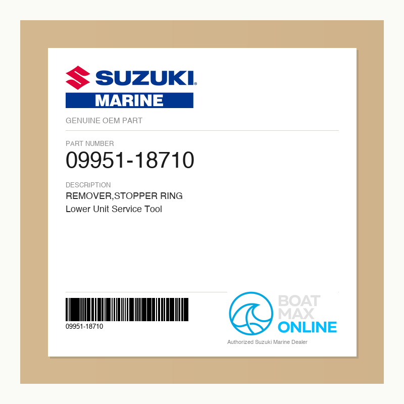 Suzuki OEM Part 09951-18710 - BoatMax Online